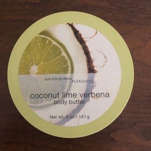 Coconut Lime Verbena Bath & Body Works body butter